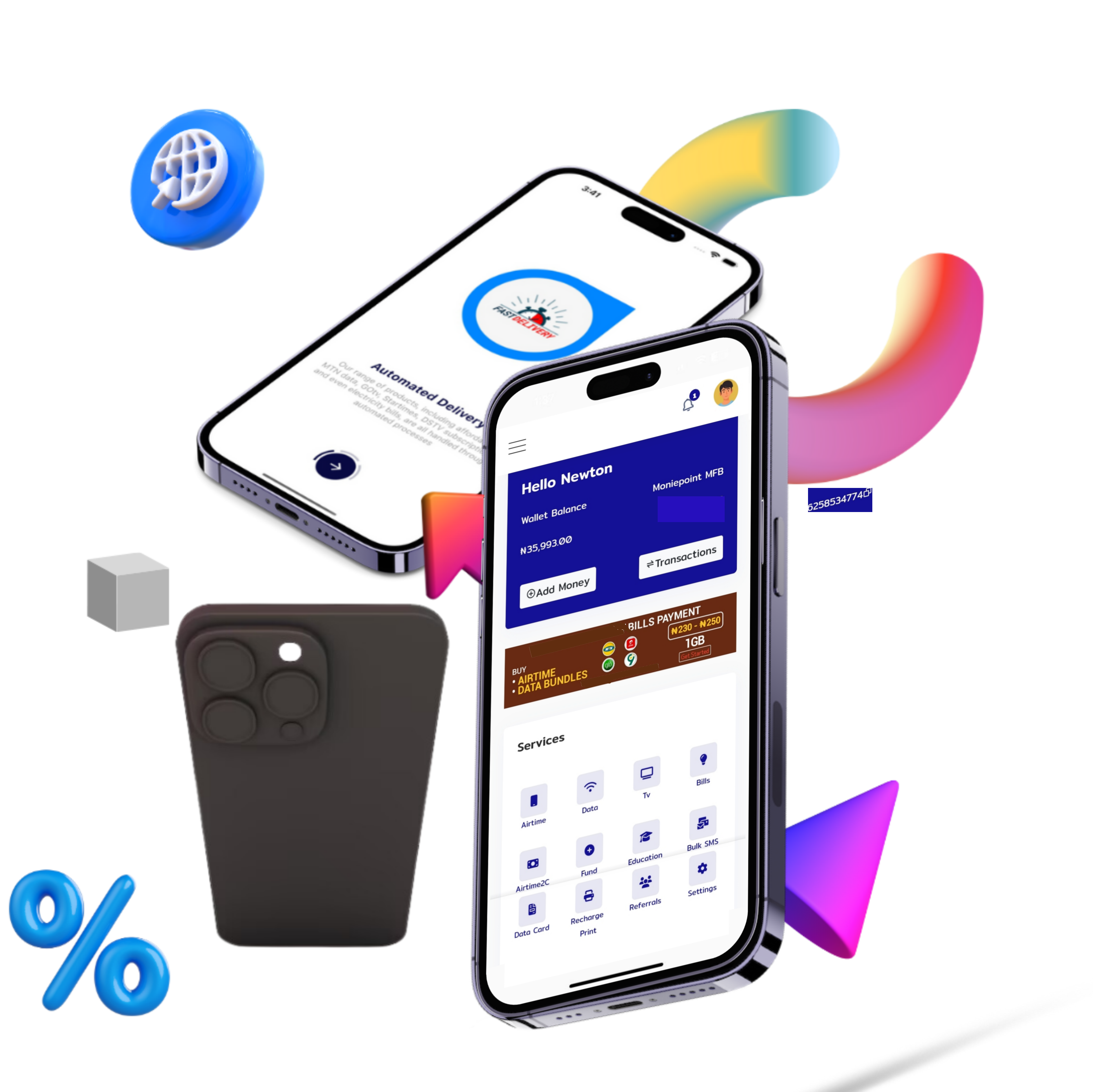 Sub wallet icons